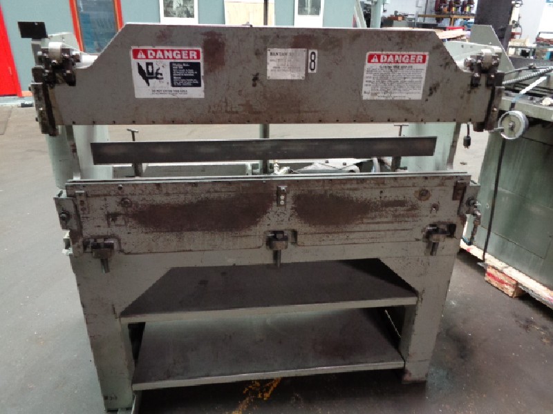 Press Brake 12 ton X 48" Bantam Pneumatic Press Brake B412